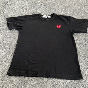 Black CDG Commes des Garçons t-shirt